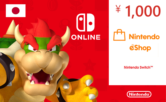 Nintendo eShop1000日元充值卡/礼品卡